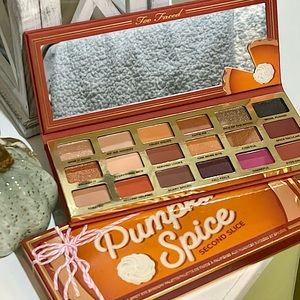 🥧NEW RELEASE🥧Too Faced Pumpkin Spice Second Slice & Spicy Eyeshadow Palette